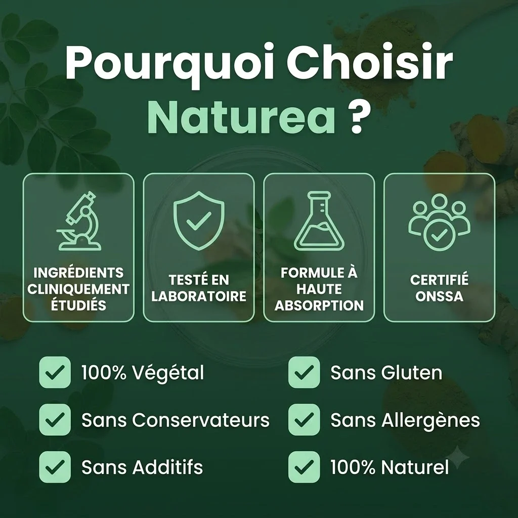 Présentation de la formule sur le visuel de référence